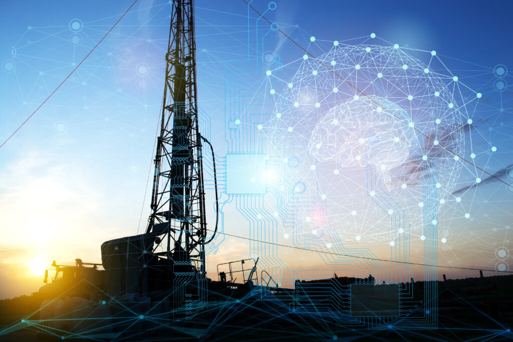 well drilling and geophysical surveys for the search and production of oil and gas. The use of modern artificial intelligence technologies for production